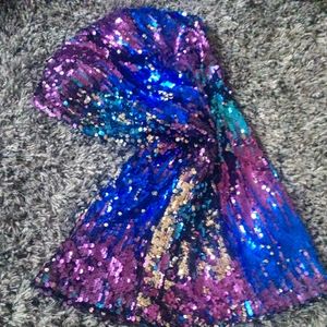 Glitter Mini Party Dress TCEC Boutique